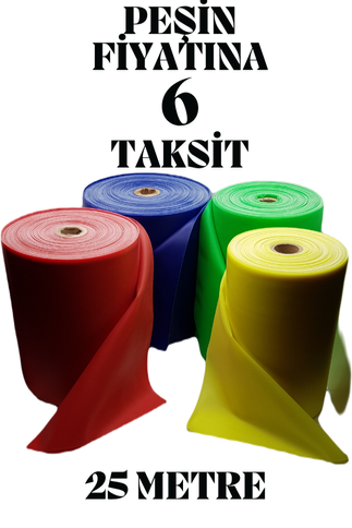 PnF Sport Exe Band Roll - 25M - Pilates Bandı