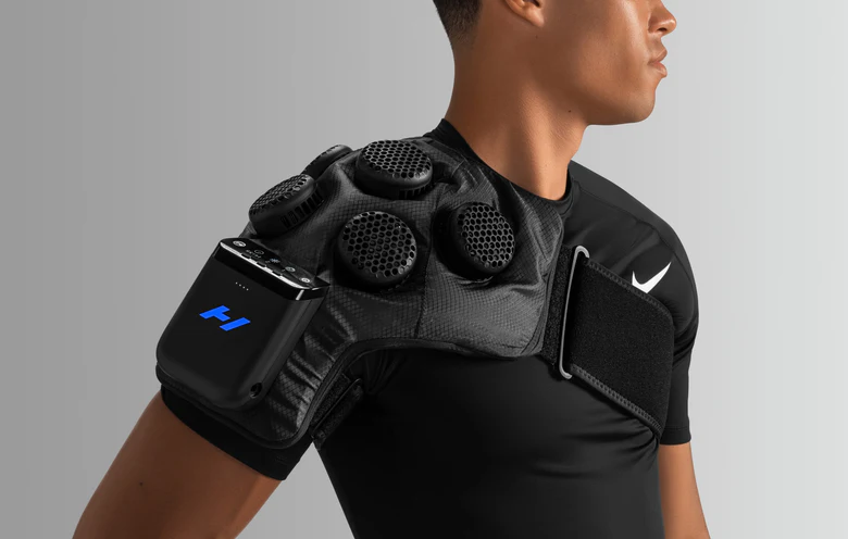 Hyperice Contrast 2 Shoulder hedefe yönelik kontrast uygulaması