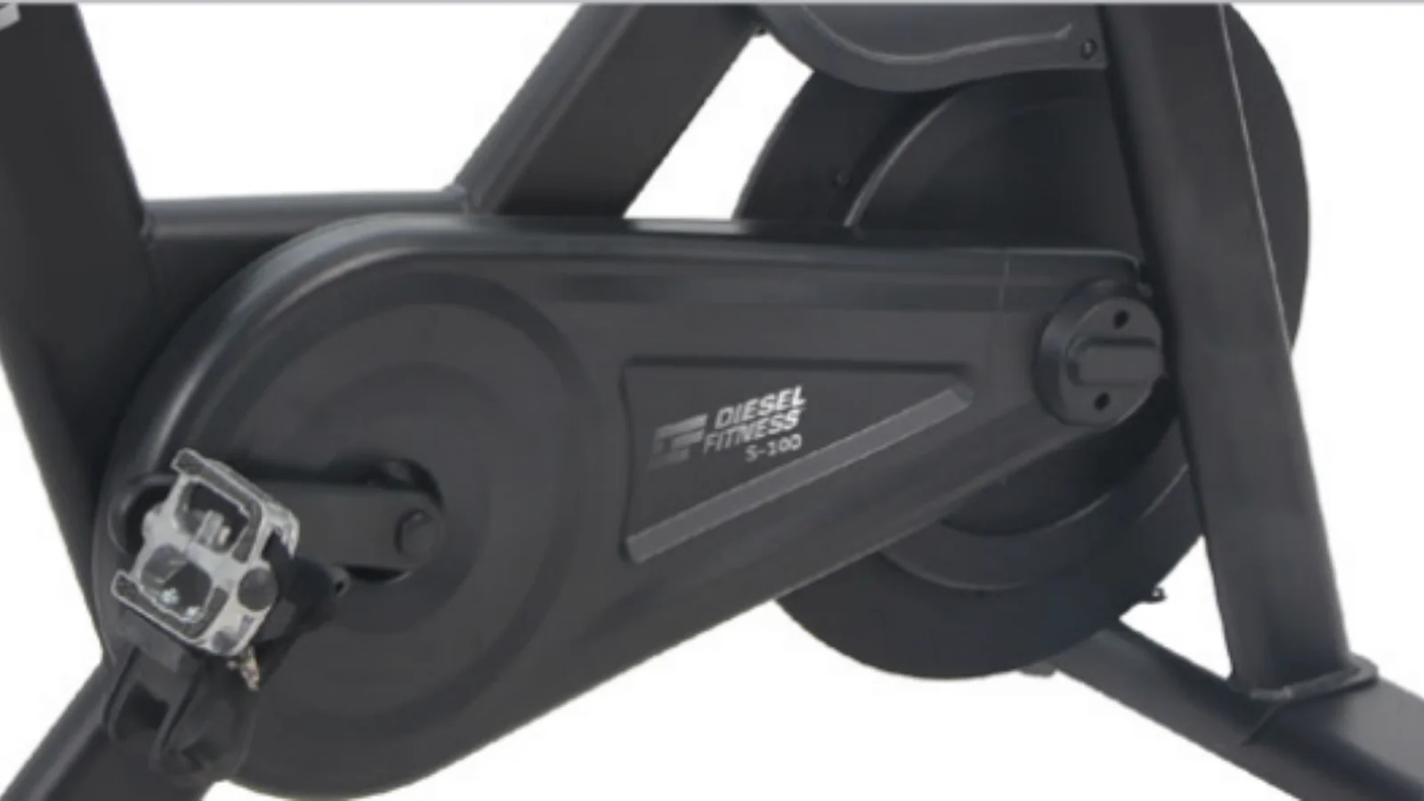 Diesel Fitness S-100 Spin Bike gövde ve pedal sistemi