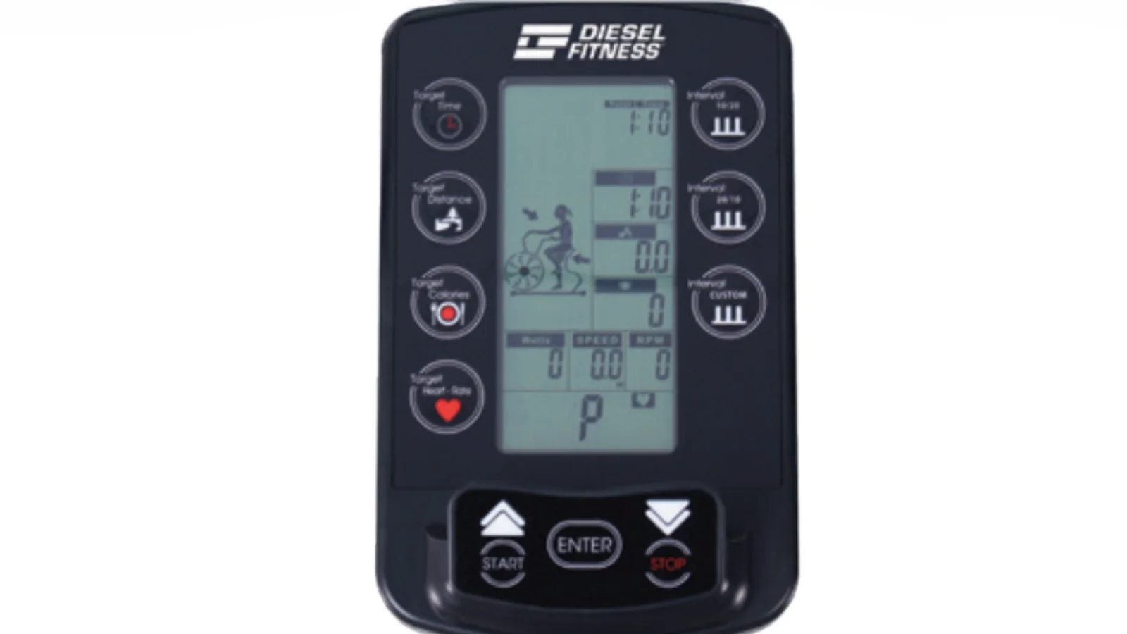 Diesel Fitness W200 Air Bike gösterge ekranı