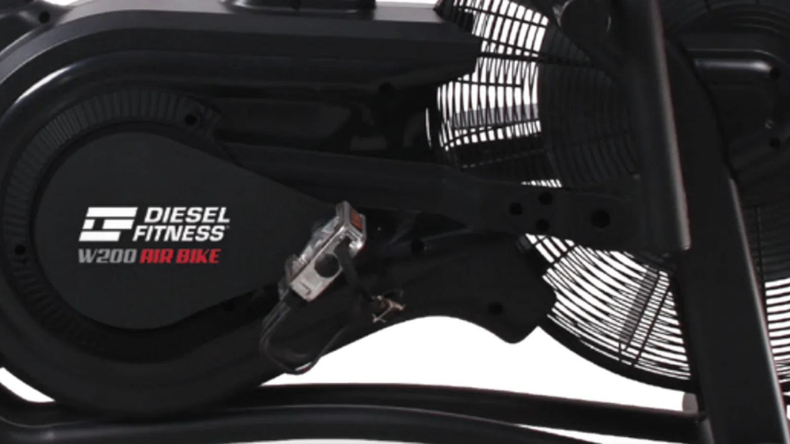 Diesel Fitness W200 Air Bike fan ve pedal sistemi