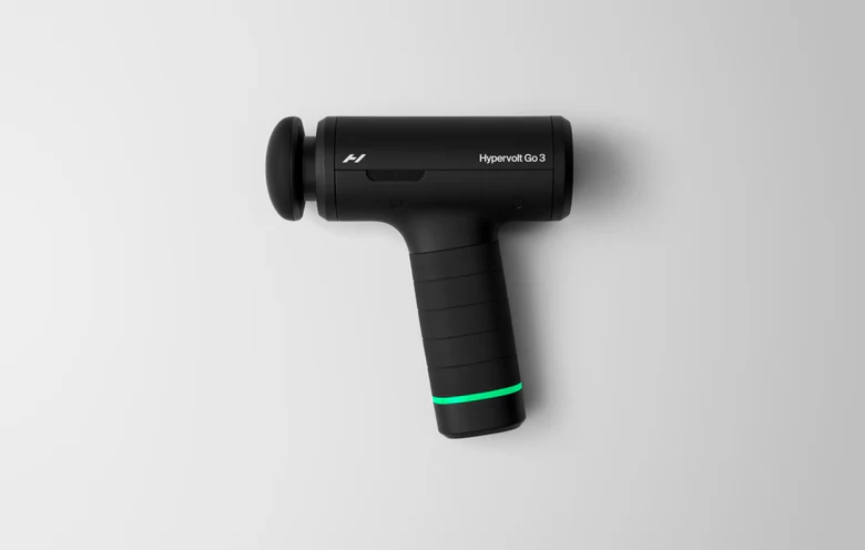 Hypervolt Go 3 hedefe yönelik perküsif masaj cihazı