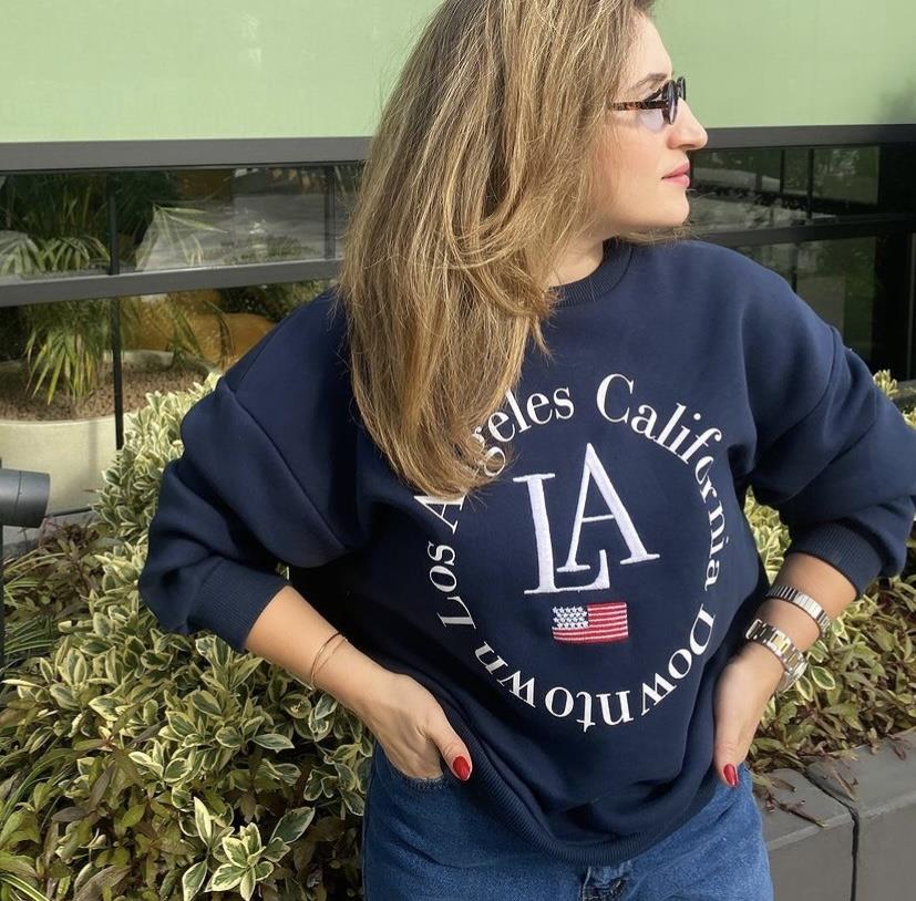 LACİVERT SWEAT