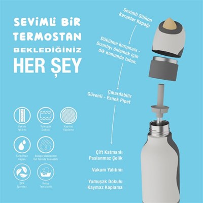 Asobu Bestie Termos - Penguin