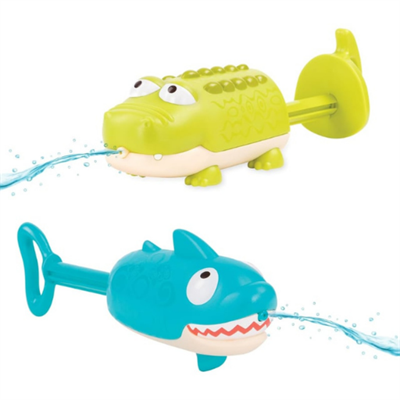 B.Toys Eğlenceli Su Tabancası Seti - Timsah ve Köpekbalığı