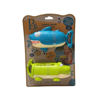 B.Toys Eğlenceli Su Tabancası Seti - Timsah ve Köpekbalığı
