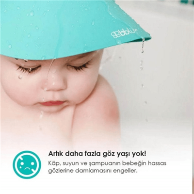 Bblüv Cap Silicone Shampoo Shield - Blue