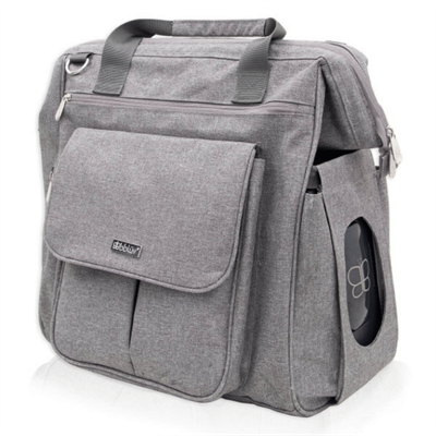 Bblüv Metrö Mom Backpack - Gray
