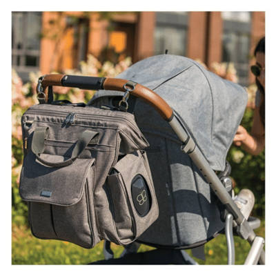 Bblüv Metrö Mom Backpack - Gray