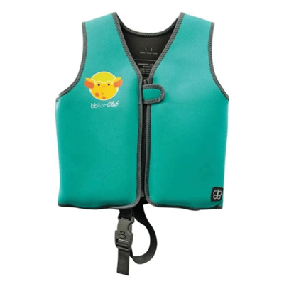 Bblüv Naj Neoprene Yüzme Yeleği 1-3 Yaş - Mavi