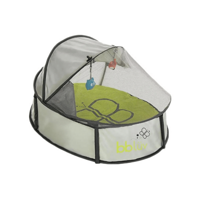 Bblüv Nido Mini 2in1 Travel and Play Tent - Gray