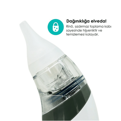 Bblüv Rino Pilli Burun Aspiratörü - Yeşil