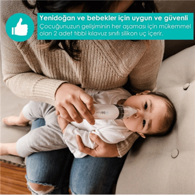 Bblüv Rino Pilli Burun Aspiratörü - Yeşil