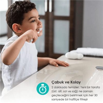 Bblüv Sönik Bebek ve Çocuk Diş Fırçası - Yeşil