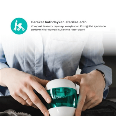 Bblüv Üvi 4in1 UV Portatif Sterilizatör - Yeşil