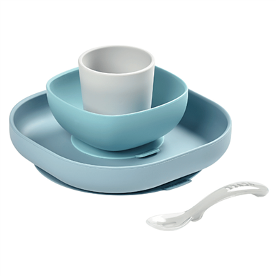 BEABA 4lü Silikon Beslenme Seti - Jungle