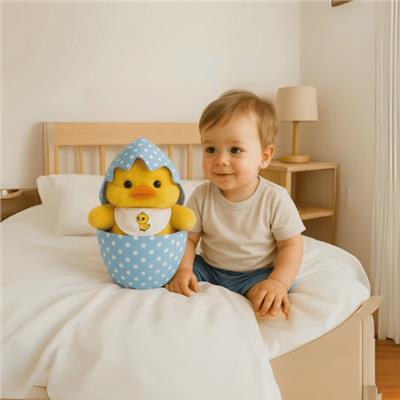 Boule De Petite Peluş Oyuncak - Bobo Süpriz Yumurta - Mavi