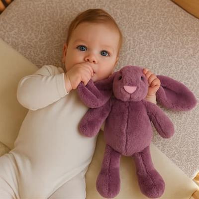 Boule De Petite Pupi Tavşan Peluş Uyku Arkadaşım – Mor
