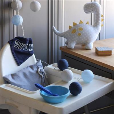 Boule De Petite - Stylish Blue Işıklı Top Aydınlatma