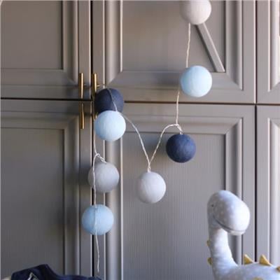Boule De Petite - Stylish Blue Işıklı Top Aydınlatma