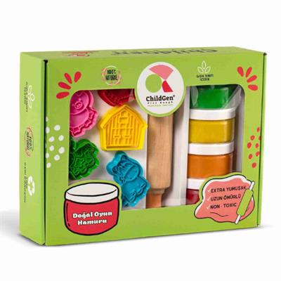 ChildGen Natural Play Dough Premium Box - Farm