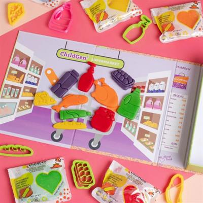ChildGen Play Dough Box - Supermarket Scene