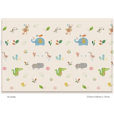 Dwinguler Jungle Friends Bebek Oyun Matı ve Halısı