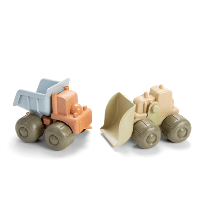 Dantoy Bioplastic Toy - Bulldozer and Truck Set