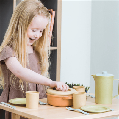 Dantoy Bioplastic Toy - Dinner Set