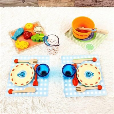Djeco Dinner Set - Kitty