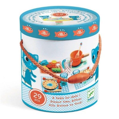 Djeco Dinner Set - Kitty