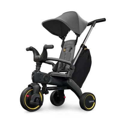Doona Liki Trike Tek Parça Katlanır 3 Tekerlekli Bebek Bisikleti S3 - Hound Grey