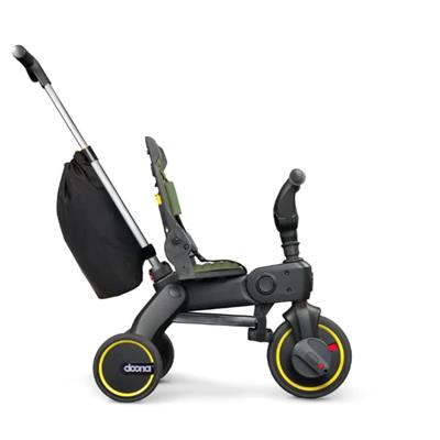 Doona Liki Trike Tek Parça Katlanır 3 Tekerlekli Bebek Bisikleti S3 - Desert Green