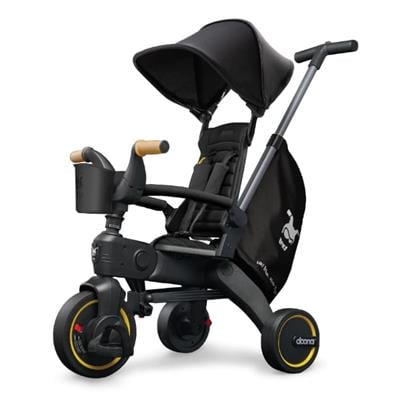 Doona Liki Trike Tek Parça Katlanır 3 Tekerlekli Bebek Bisikleti S5 - Nitro Black