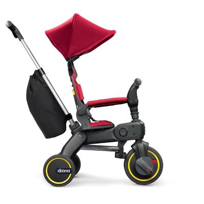 Doona Liki Trike One-Piece Foldable 3-Wheeled Baby Bike S3 - Flame Red