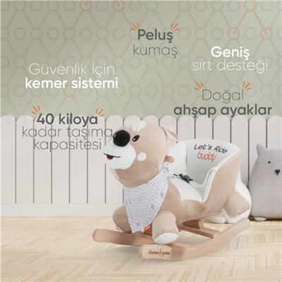 Gezenbebe Buddy Sallanan Arkadaş Teddy