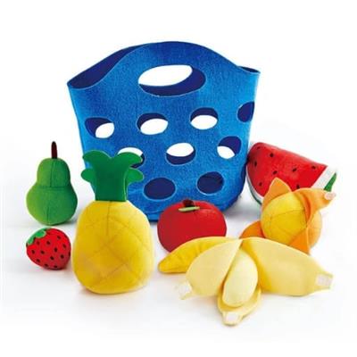 Hape Toddler Toy Fruit and Bucket