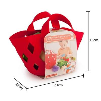 Hape Toddler Toy Vegetable and Bucket