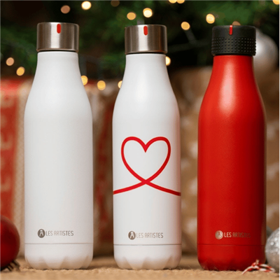 Les Artistes Paris Isı Yalıtımlı Çelik Termos 500ML - Love