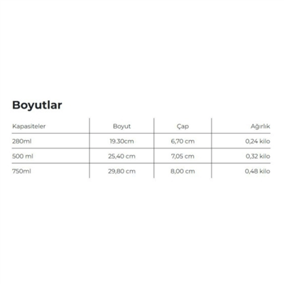 Les Artistes Paris Isı Yalıtımlı Çelik Termos 500ML - Nectar