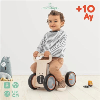 Mamatoyz Ahşap İlk Arabam - Ayı