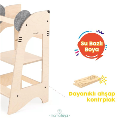 Mamatoyz Ahşap Öğrenme Kulesi Fare