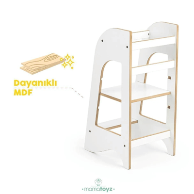 Mamatoyz Ahşap Öğrenme Kulesi Mdf