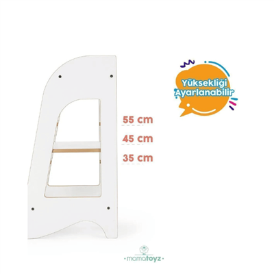 Mamatoyz Ahşap Öğrenme Kulesi Mdf
