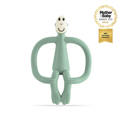 Matchstick Monkey Silikon Diş Kaşıyıcı - Monkey Yeşil