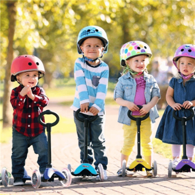 Mini Micro Scooter 3in1 Deluxe Aqua - Turkuaz 1+Yaş