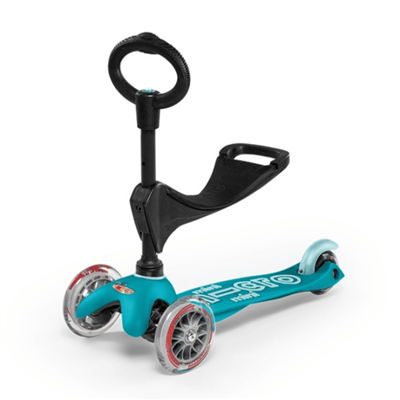 Mini Micro 3in1 Deluxe Aqua - Turkuaz 1+Yaş