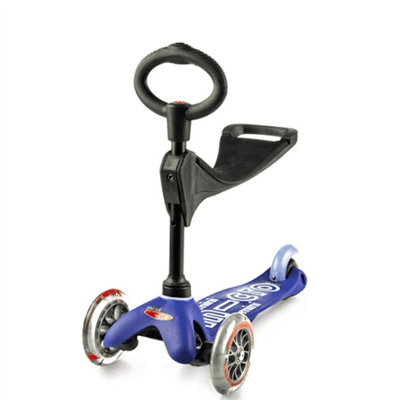 Mini Micro Scooter 3in1 Deluxe Blue 1+Yaş