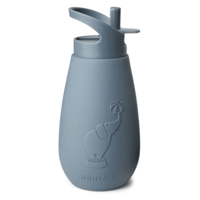 Nuuroo Silikon Pipetli Suluk 350 ML - Mavi