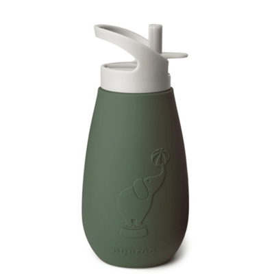 Nuuroo Silikon Pipetli Suluk 350 ML - Yeşil